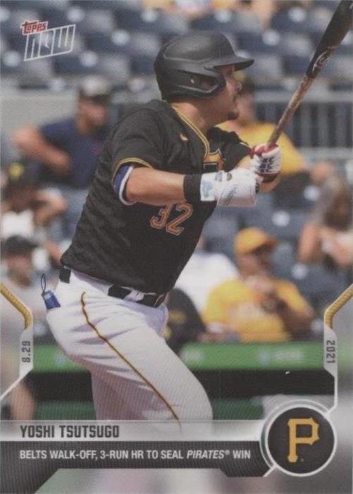 2021 Topps Now - Yoshi Tsutsugo #731