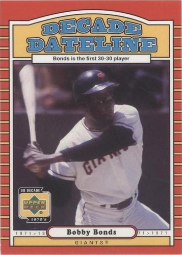 2001 Upper Deck Decade 1970's - Bobby Bonds #114