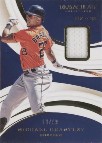 2020 Panini Immaculate Collection - Michael Brantley #3
