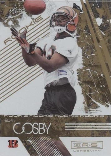 2009 Donruss Rookies & Stars Longevity Quan Cosby #182