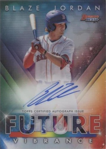 2021 Bowman's Best - Blaze Jordan #BFVA-BJ