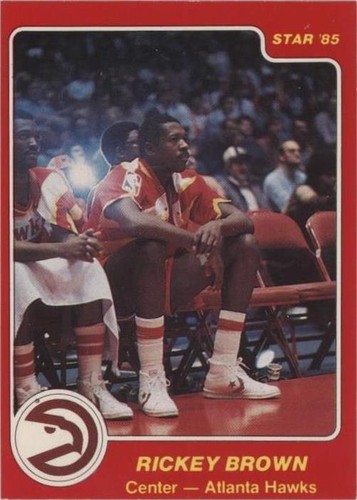 1984-85 Star - Rickey Brown #77