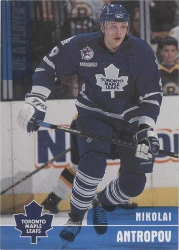 1999-00 In the Game Be A Player Memorabilia - Nik Antropov #302
