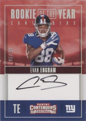 2017 Panini Contenders Evan Engram #RY-EE