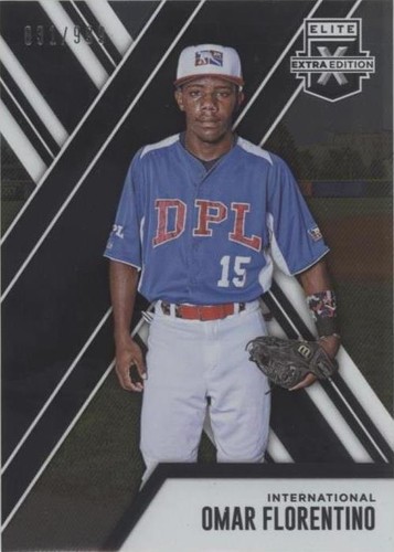 2017 Panini Elite Extra Edition - Omar Florentino #157
