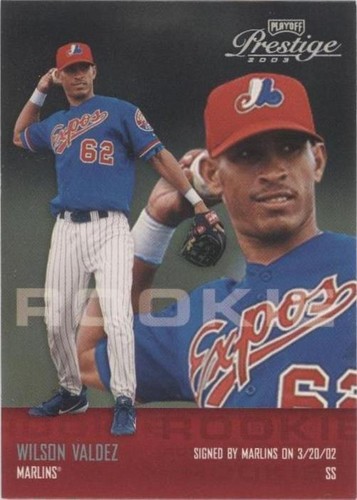 2003 Playoff Prestige - Wilson Valdez #196