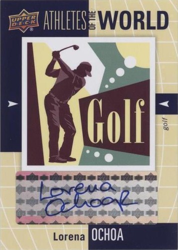 2011 Upper Deck World of Sports - Lorena Ochoa #AW-OC