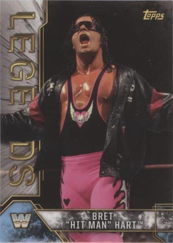 2017 Topps Legends of the WWE - Bret Hart #17