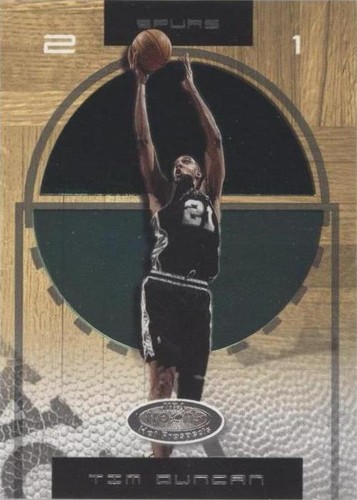 2001-02 NBA Hoops Hot Prospects - Tim Duncan #79