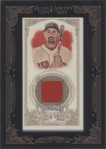 2012 Topps Allen & Ginter's - Adrian Gonzalez #AGR-AG