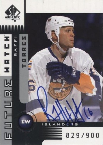 2001-02 SP Authentic - Raffi Torres #180