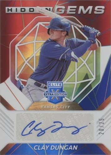 2021 Panini Elite Extra Edition - Clay Dungan #HG-CD
