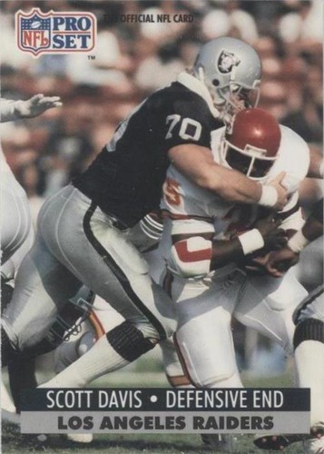 1991 Pro Set Scott Davis #543