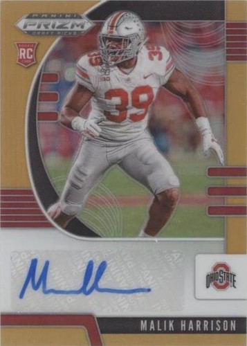 2020 Panini Prizm Draft Malik Harrison #186