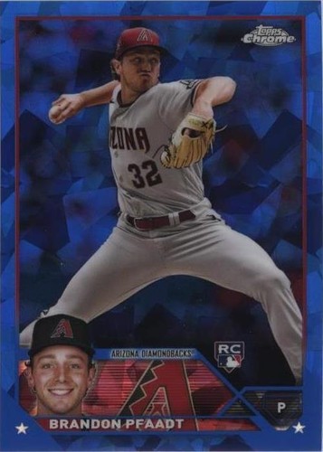2023 Topps Chrome Update Series Sapphire Edition - Brandon Pfaadt #USCS6
