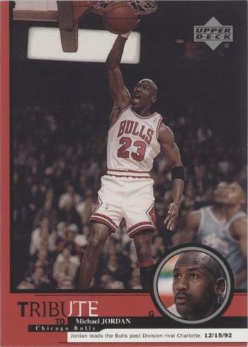 1998-99 Upper Deck Tribute to Michael Jordan - Michael Jordan #15