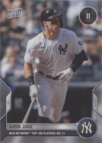 2022 Topps Now MLB Network Top 100 Players - Aaron Judge #T-11