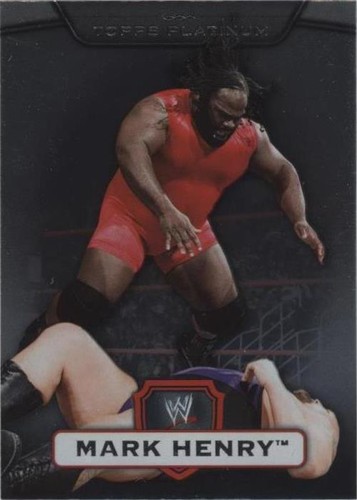 2010 Topps Platinum WWE - Mark Henry #29