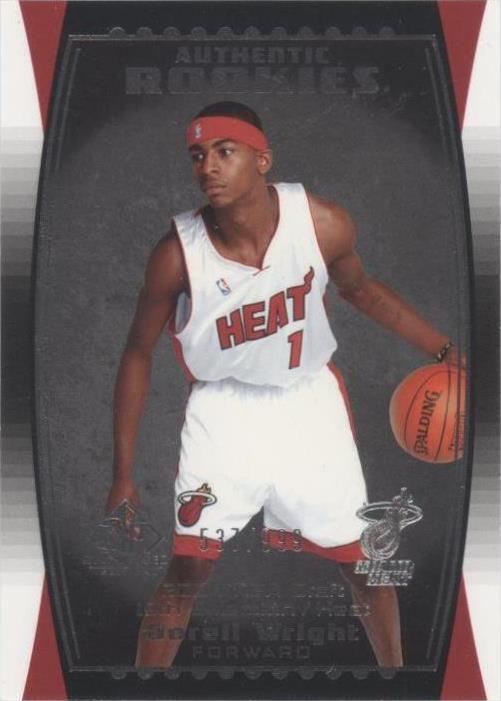 Juego usado SP 2004-05 - Dorell Wright #107