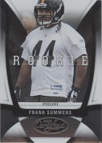 2009 Certified Frank Summers #157