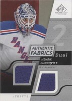 2008-09 SP Game Used Edition - Henrik Lundqvist #AF-HL