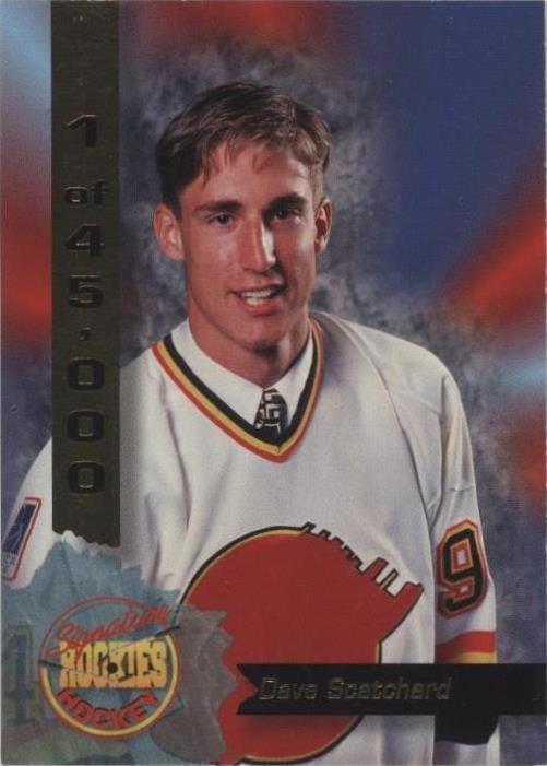 1995 Signature Rookies - Dave Scatchard #54