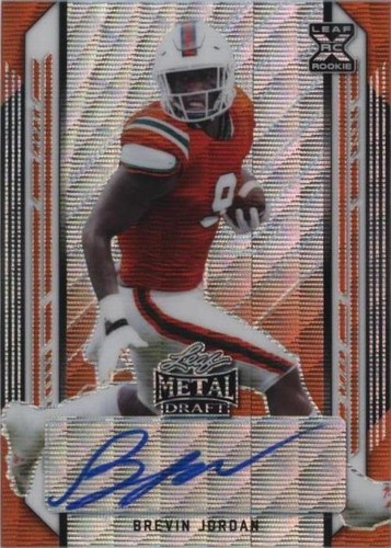 2021 Leaf Metal Draft Brevin Jordan #BA-BJ1