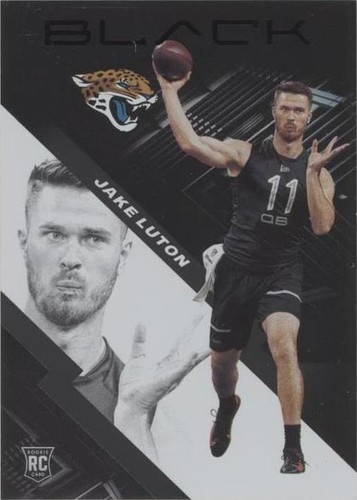 2020 Panini Black Jake Luton #178