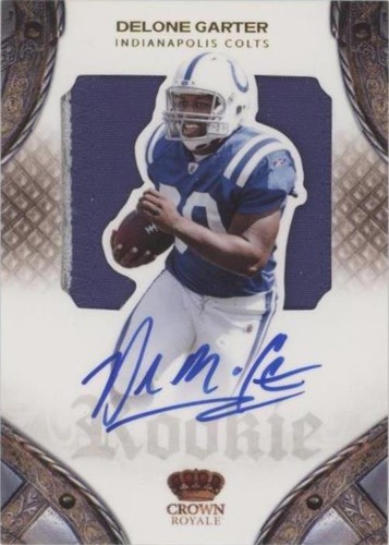 2011 Panini Crown Royale Delone Carter #213