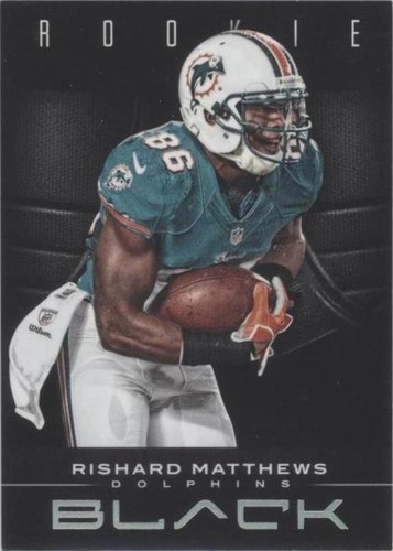 2012 Panini Black Rishard Matthews #181