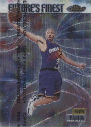 1999-00 Topps Finest - Shawn Marion #FF9