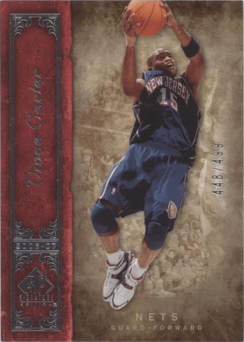 National Basketball Association (NBA) Vince Carter New National Basketball Association (NBA) Vince Carter New