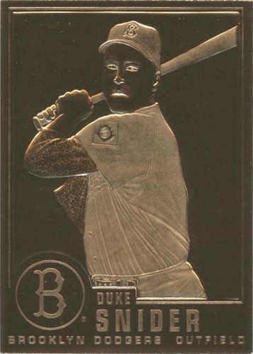 1995-10 Danbury Mint 22K Gold - Duke Snider #7