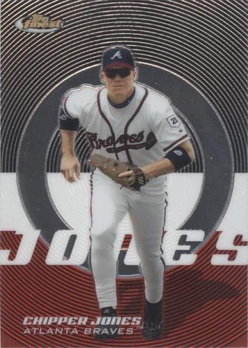 2005 Topps Finest - Chipper Jones #26