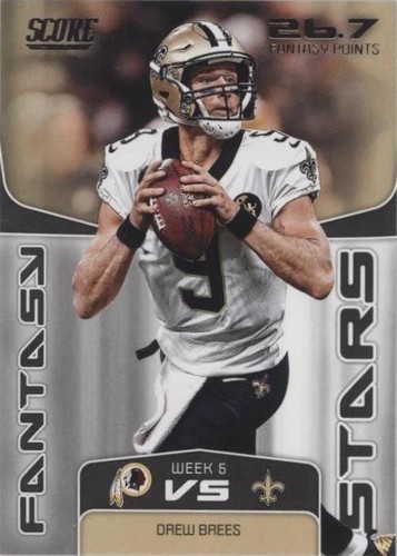 2019 Score Drew Brees #FS-6