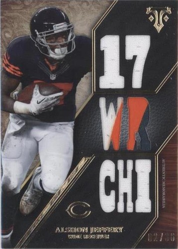 2014 Topps Triple Threads Alshon Jeffery #TTR-72