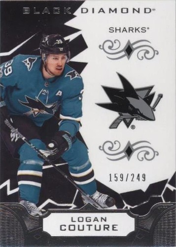 2018-19 Upper Deck Black Diamond - Logan Couture #BDB-LC