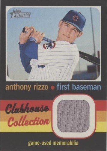 2020 Topps Heritage High Number - Anthony Rizzo #CCR-AR