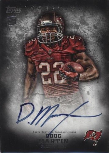 2012 Topps Inception Doug Martin #117