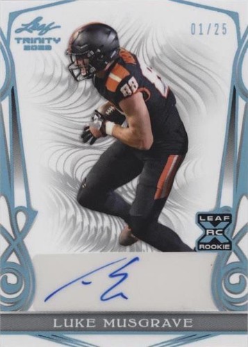 2023 Leaf Trinity Luke Musgrave #BA-LM1