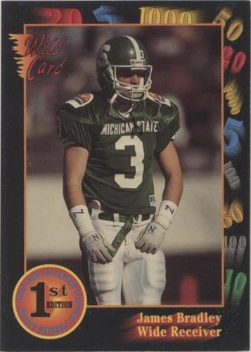 1991 Wild Card Draft James Bradley #130