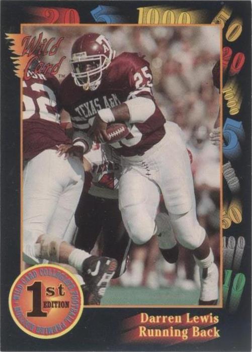 1991 Wild Card Draft Darren Lewis #59