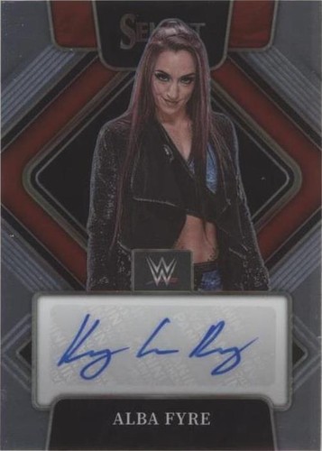 2022 Panini Select WWE - Alba Fyre #SG-KLR
