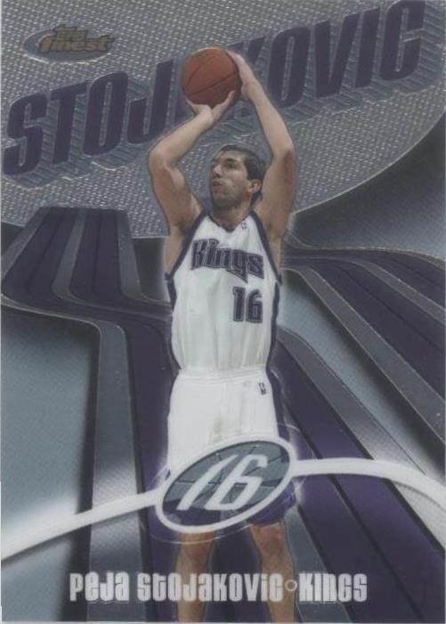 2003-04 Topps Finest - Peja Stojakovic #16