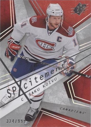 2008-09 SPx - Saku Koivu #X58
