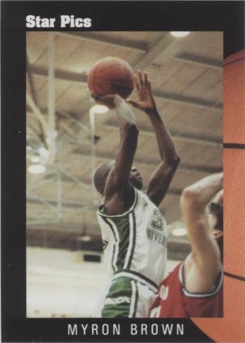 1991 Star Pics - Myron Brown #43
