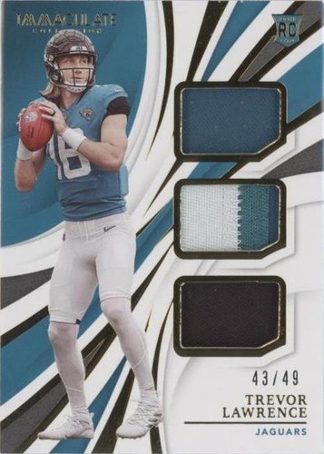 2021 Panini Immaculate Collection Trevor Lawrence #ITJ-TL