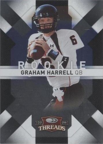 2009 Donruss Threads Graham Harrell #142