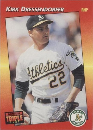 1992 Donruss Triple Play - Kirk Dressendorfer #177