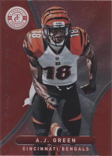 2012 Totally Certified A.J. Green #7